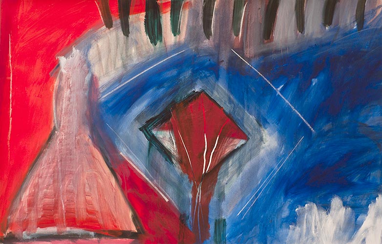 Joan Anderson painting: Devotion to the Unknown.