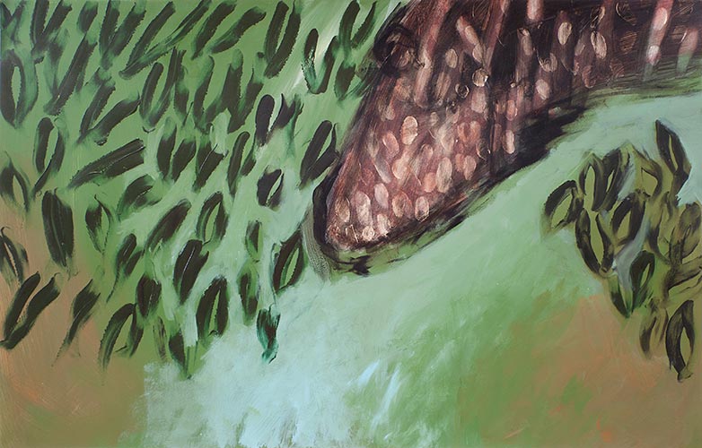 Joan Anderson painting: Devotion to the Unknown.