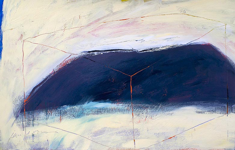 Joan Anderson painting: Devotion to the Unknown.