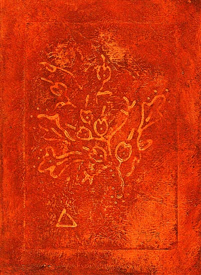 Joan Anderson Panel Card Painting.